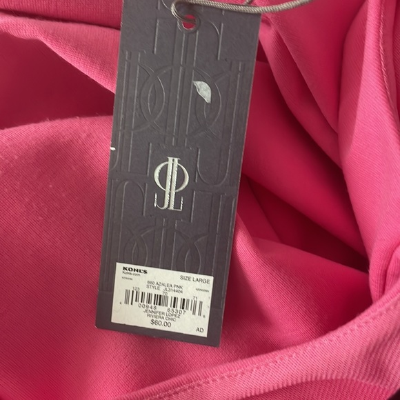 Jennifer Lopez pink dress, size L, NWT - Picture 5 of 7